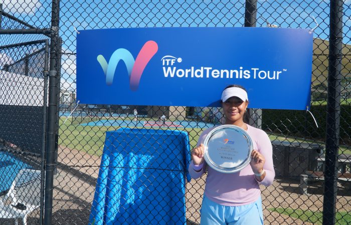 Women's Singles Winner - Destanee Aiava (Vic)