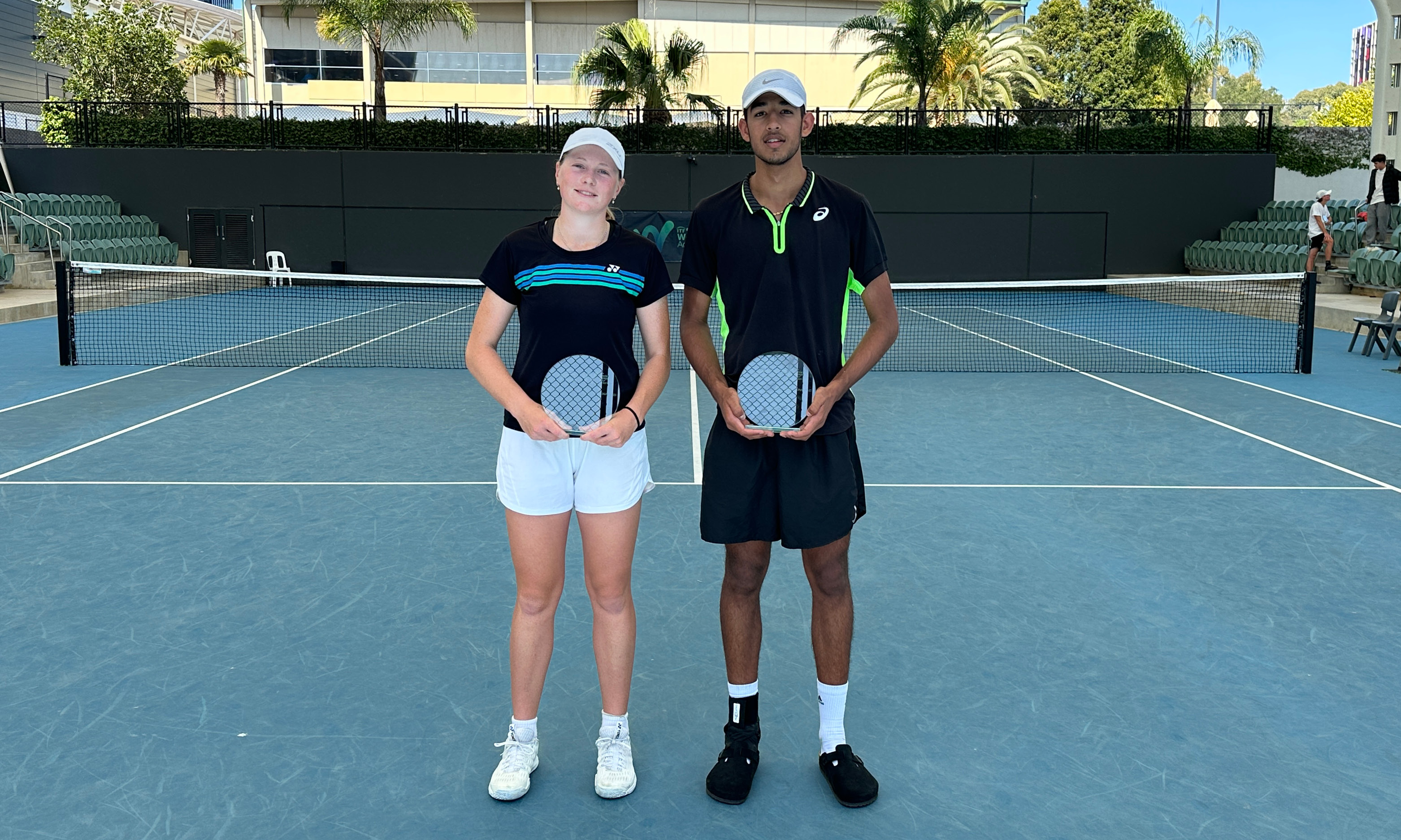 Stevens and Hazratwala claim ITF World Tennis Tour Junior titles 17