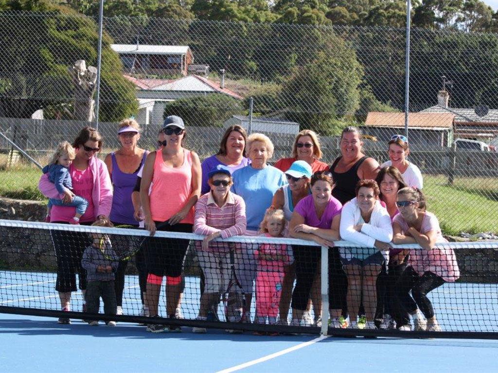 St Mary s Tennis Club celebrate new look courts 31 March 2016