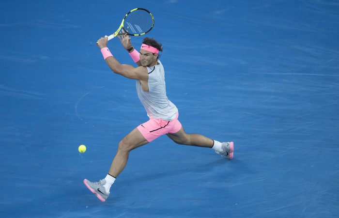 CHAMPION: Former world No.1 Rafael Nadal in action at Australian Open 2018; Getty Images
