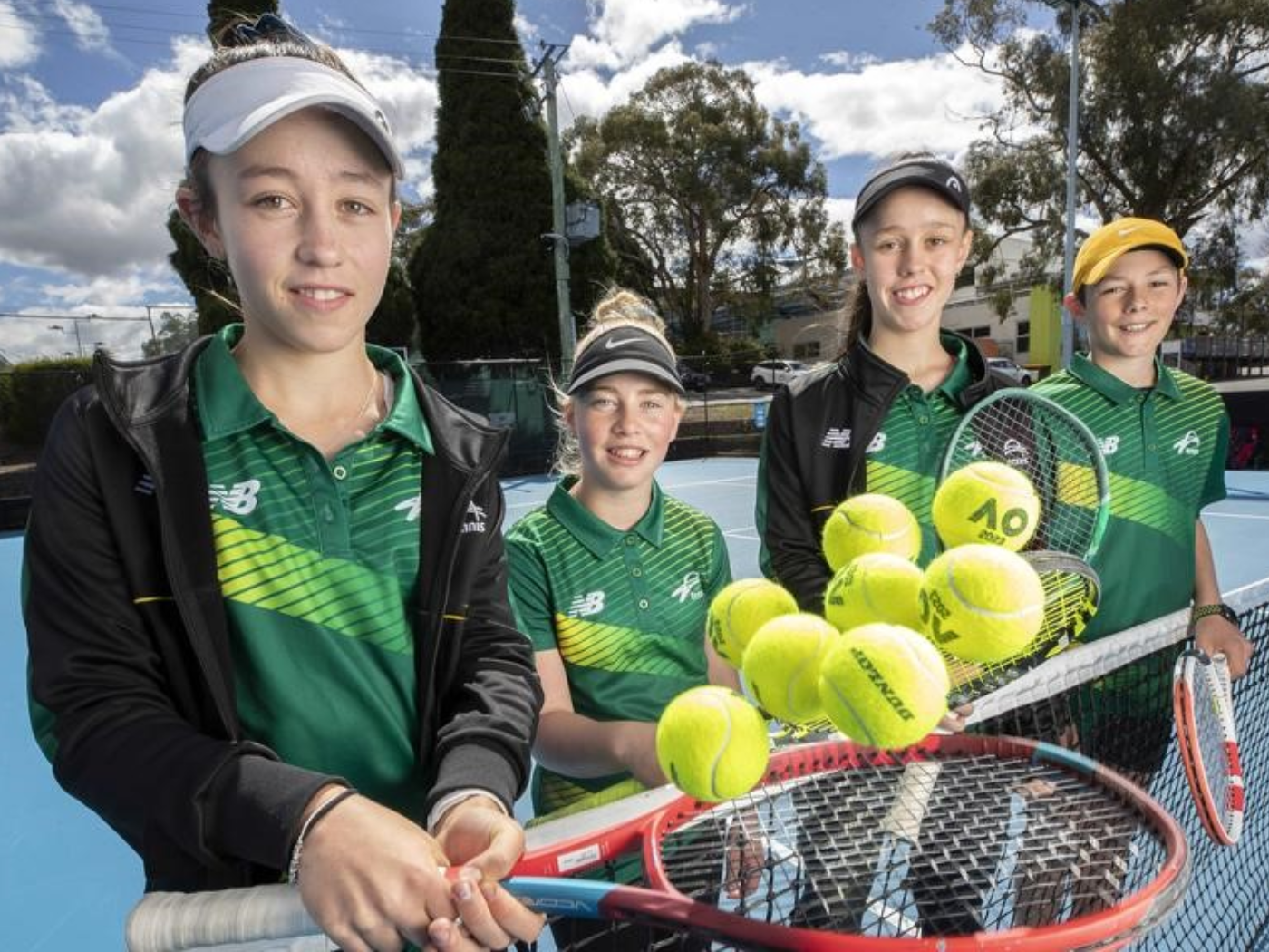 European Tennis Training Transforms Young Tasmanian Sisters