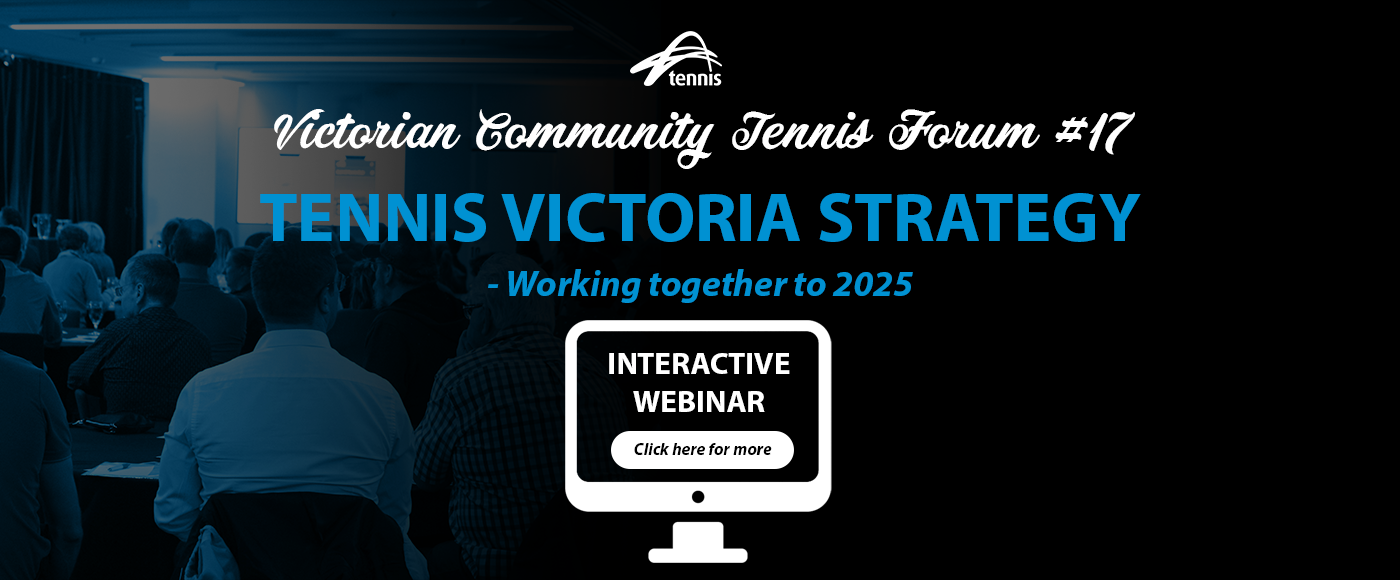 Tennis Victoria | The governing body of Tennis in Victoria