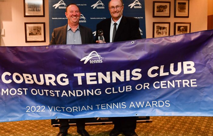 Victorian Tennis Awards, Kooyong Lawn Tennis Club, Melbourne, Australia on October 27, 2022.