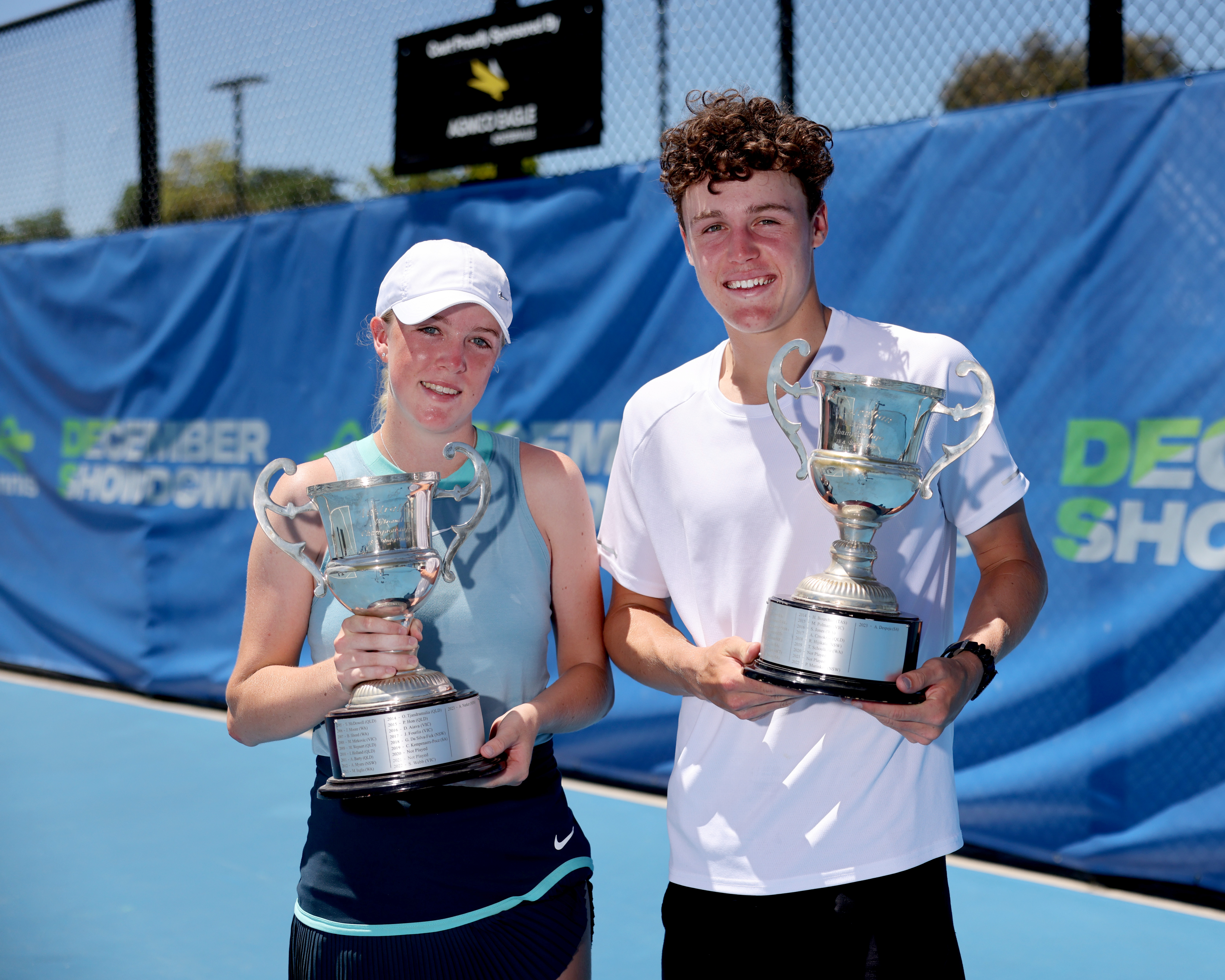 Victorious Victorians at 16/u and 18/u Australian Junior Championships