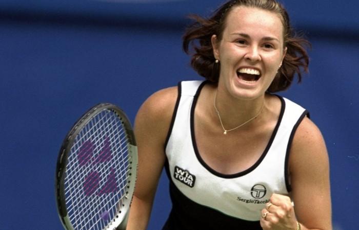 Martina Hingis. GETTY IMAGES