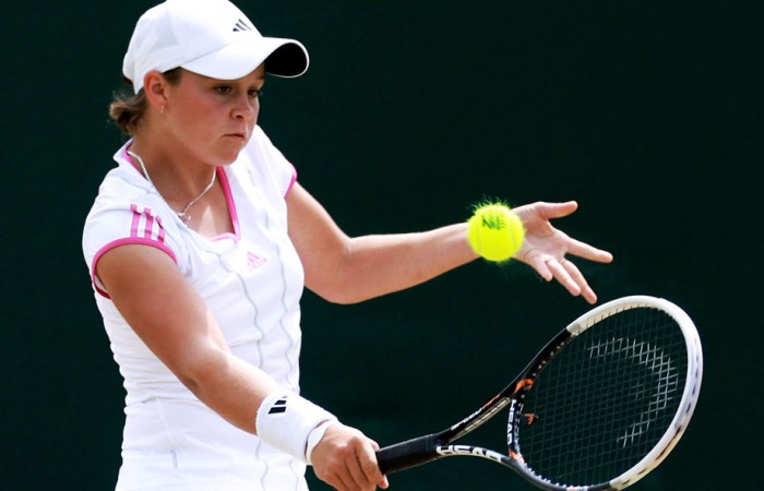 Ash Barty, Wimbledon. GETTY IMAGES