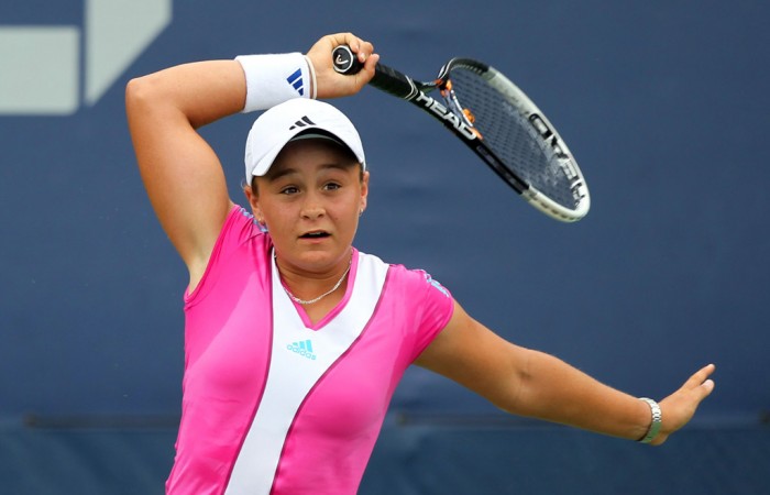 Ashleigh Barty at US Open 2011. Getty Images.