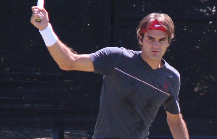 Roger Federer, Sydney. TENNIS AUSTRALIA