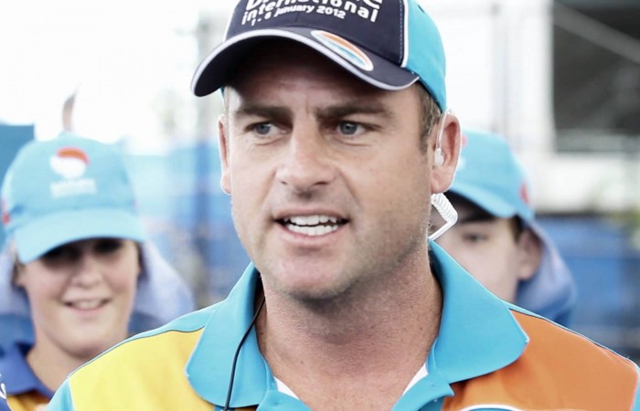 Steve Robson at Brisbane International 2012
