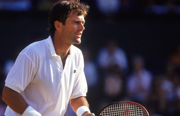 John Fitzgerald, Wimbledon, 1988. GETTY IMAGES