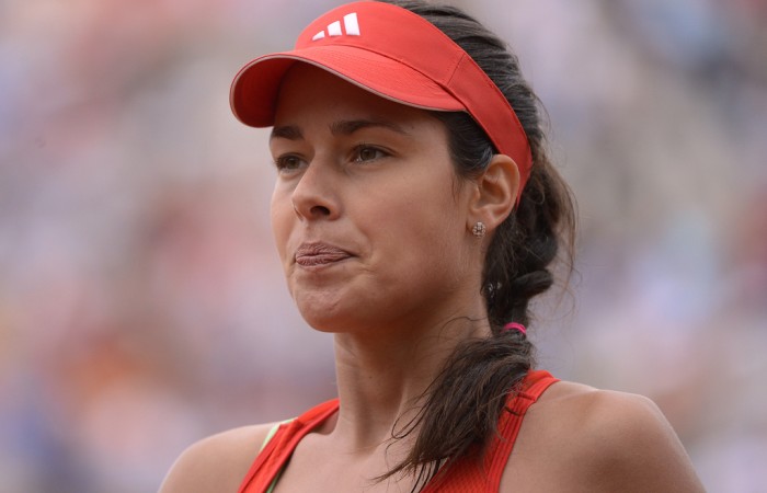 Ana Ivanovic could not stop her third round match against Sara Errani slipping away despite winning the first set, the former Roland Garros champion sent packing from the 2012 event; Getty Images
