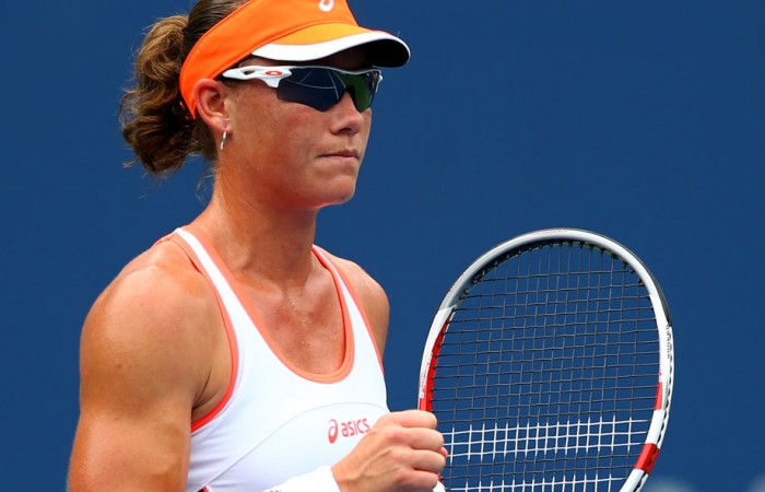 Sam Stosur, US Open, New York, 2012. GETTY IMAGES