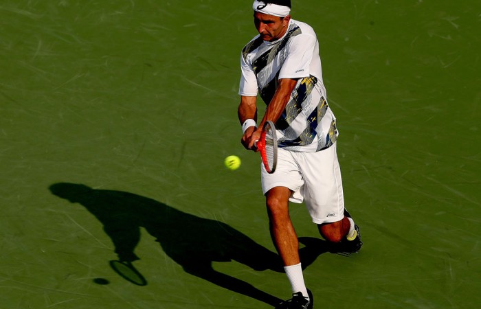 Marinko Matosevic in action at the Citi Open in Washington DC in the lead-up to the 2012 US Open; Getty Images