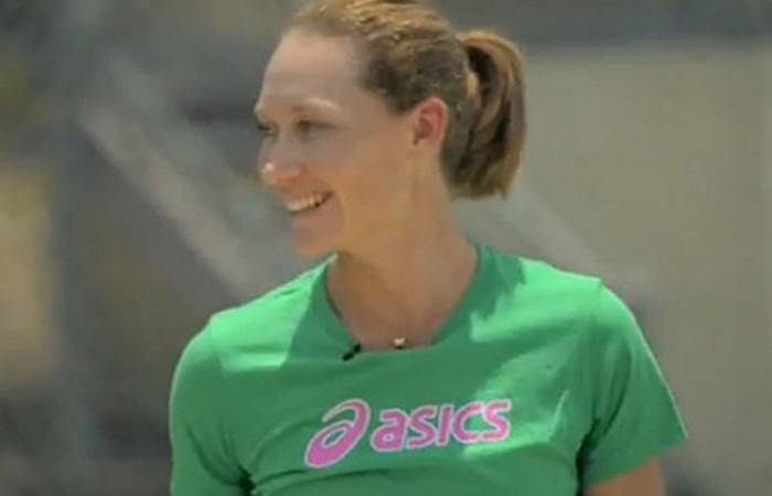 Sam Stosur at Gaven State School, where she was once a student; Tennis Australia