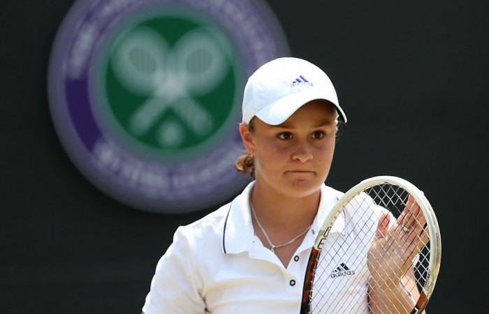 Ash Barty, Wimbledon, London, 2013. GETTY IMAGES