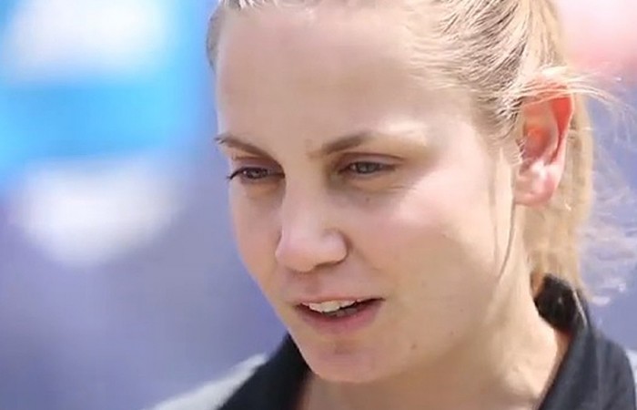 Jelena Dokic at the recent AO Blitz event in Perth; Getty Images