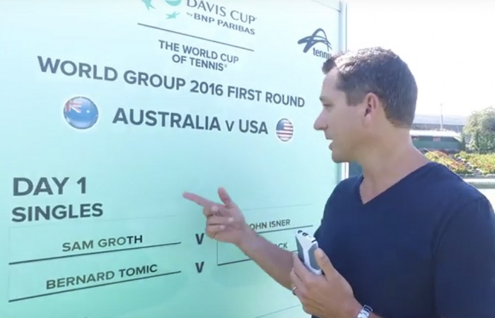 Josh Eagle previews the Australia v United States Davis Cup tie at Kooyong