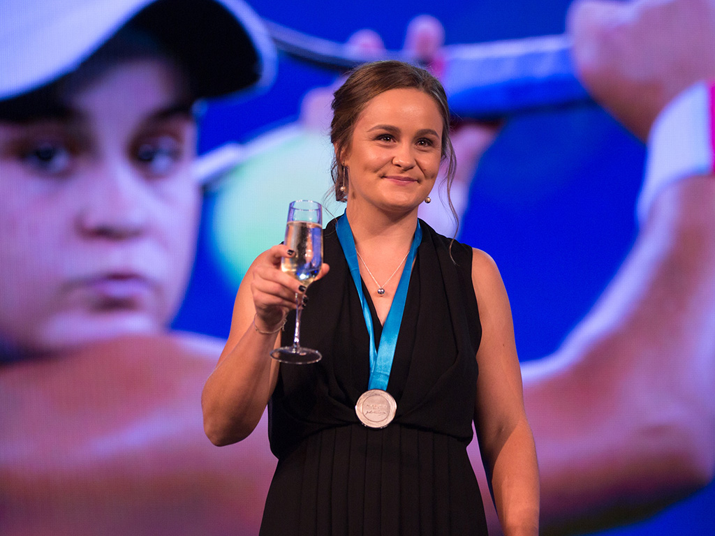 Ashleigh Barty Awarded 2017 Newcombe Medal 27 November 2017 All News News And Features News And Events Tennis Australia