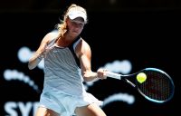 Elen Perez in action at the Sydney International; Getty Images