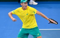 Alex De Minaur fought for five sets in his Davis Cup debut; Getty Images