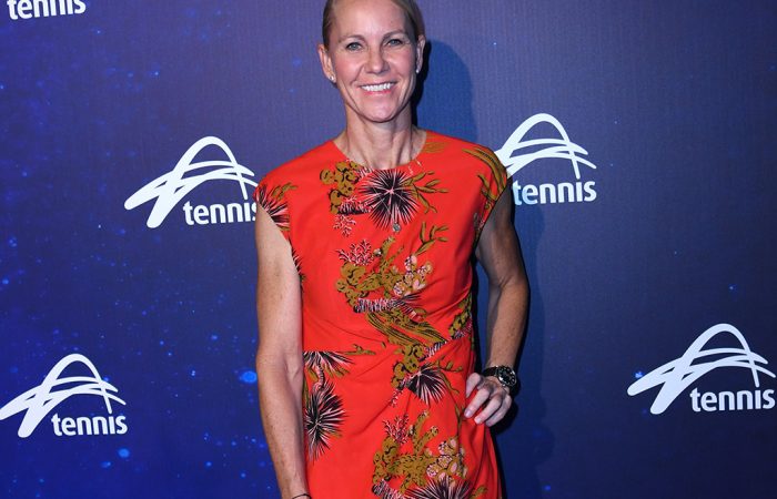 Rennae Stubbs at Australian Open 2018; Getty Images