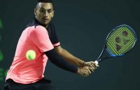 Nick Kyrgios exited in three sets at the US Men's Claycourt Championships; Getty Images