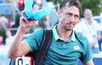 John Millman; (Photo: @HUNgarianTENNIS)