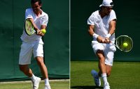 Alex Bolt (L) and Thanasi Kokkinakis will play off for a place in the Wimbledon main draw; Getty Images