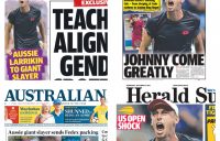 Australian newspaper - John Millman