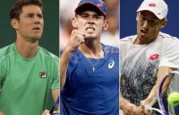 (L-R) Matt Ebden, Alex De Minaur and John Millman will play the ATP tournament in Stockholm this week; Getty Images