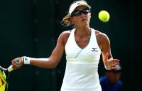 Arina Rodionova in action during her second-round win over Misaki Doi at Wimbledon qualifying (Getty Images)