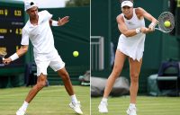 Alexei Popyrin (L) and Ajla Tomljanovic (Getty Images)