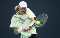 MOVING ON: Max Purcell is into the final round of Australian Open 2020 qualifying. Picture: Getty Images