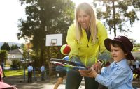 Alicia Molik is pleased to see school students playing tennis in the backyard during the COVID-19 pandemic. Picture: Getty Images