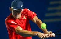 Alex de Minaur in action in February 2020; Getty Images