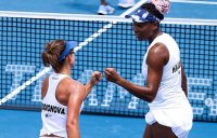 Arina Rodionova and Venus Williams playing World TeamTennis in America. Picture: Instagram