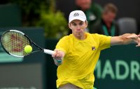 John Peers in action during a Davis Cup tie earlier this year. Picture: Getty Images