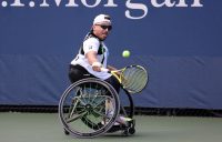 Dylan Alcott at the 2020 US Open; Getty Images