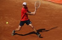 John Millman during his second round loss against Argentine Diego Schwartzman in Rome. Picture: Getty Images