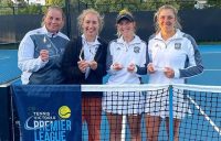 CHAMPIONS: Jelena Dokic, Daria Gavrilova, Storm Sanders and Ellen Perez helped Royal South Yarra Tennis Club win Tennis Victoria's Premier League. Picture: Instagram