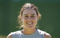 Kim Birrell at a practice session at Xavier College. Picture: Scott Barbour, Tennis Australia