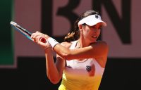 Australia's Ajla Tomljanovic in action at Roland Garros. Picture: Getty Images