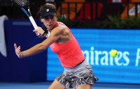 Ajla Tomljanovic in action. Picture: Getty Images