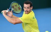 Alex Bolt during a Davis Cup tie in March 2020. Picture: Getty Images