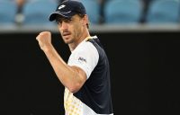 John Millman opens with a win over Feliciano Lopez at AO 2022; Getty Images