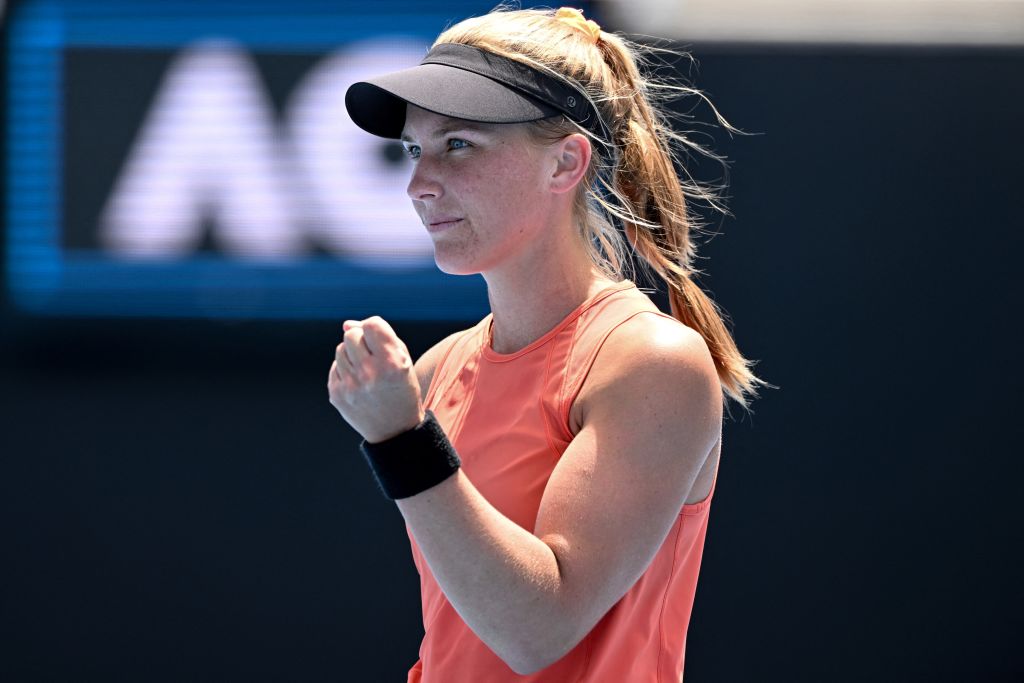 Maddison Inglis celebrates careerbest win at Australian Open 18