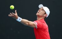 Australia'sMatt Ebden in AO 2022 qualifying.