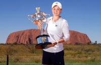 World No.1 and Australian Open 2022 champion Ash Barty at Uluru.