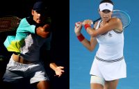 Alex de Minaur and Ajla Tomljanovic; Getty Images