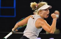 Daria Saville at the Australian Open earlier this year; Getty Images